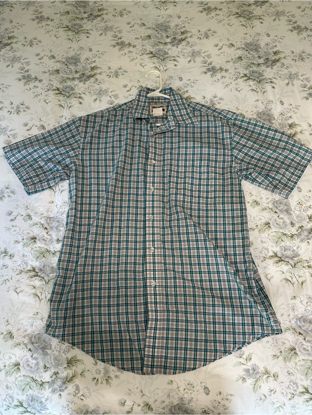 Wrangler Riata Short-Sleeve Plaid Button-Down